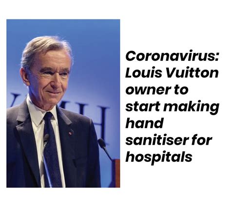 Coronavirus: Louis Vuitton owner to start making hand 